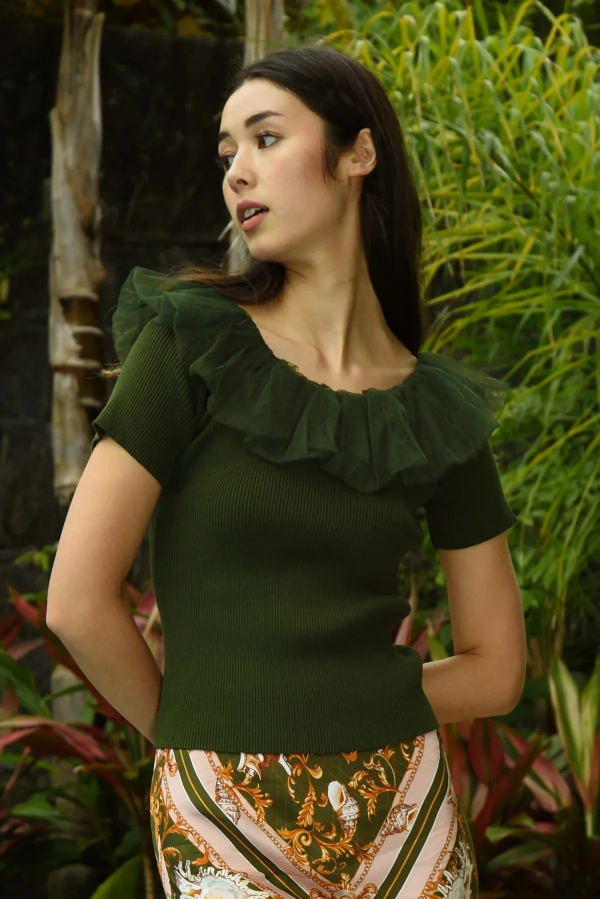 Coop Stay Tulle Top