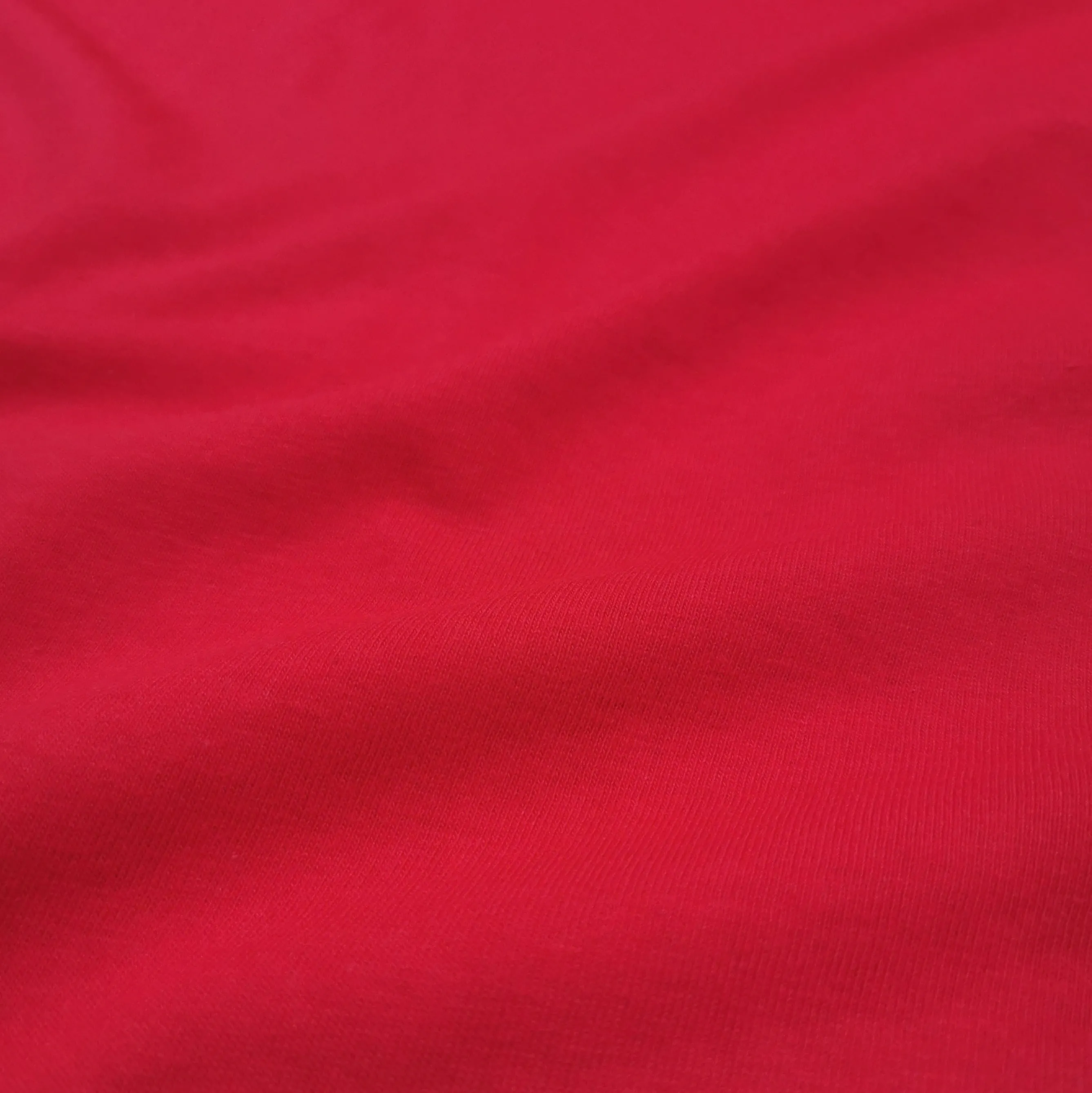 Cotton Jersey, Red