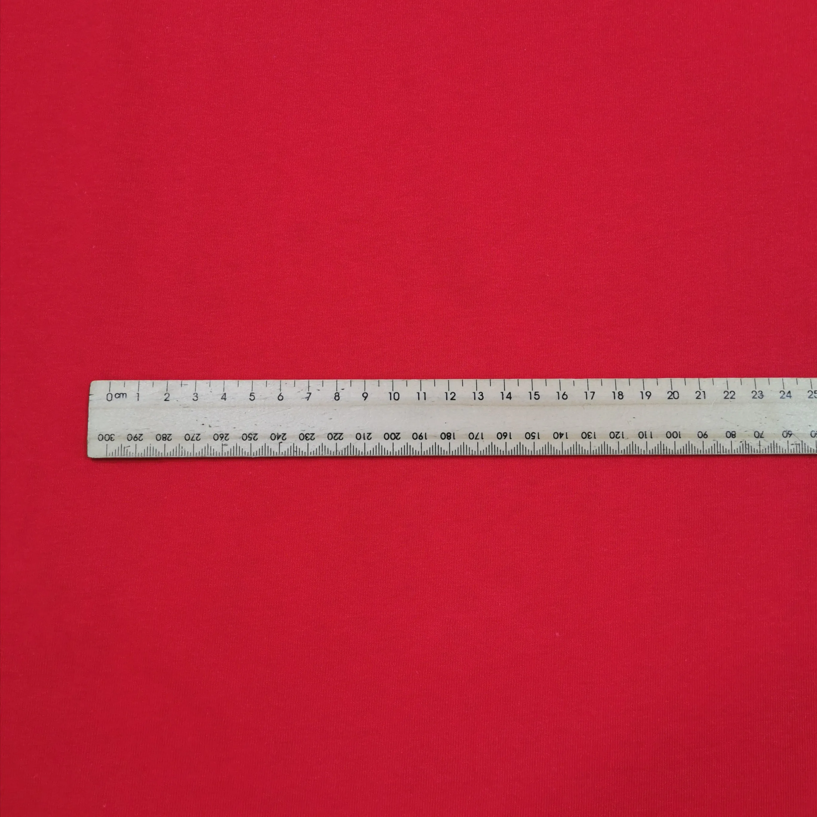 Cotton Jersey, Red