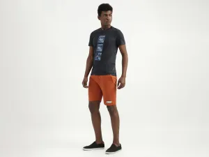 Cotton Solid Regular Fit Mens Shorts