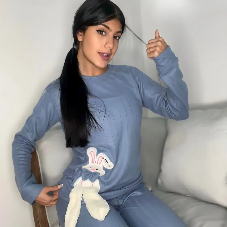 Cute Bunny PJ S-36