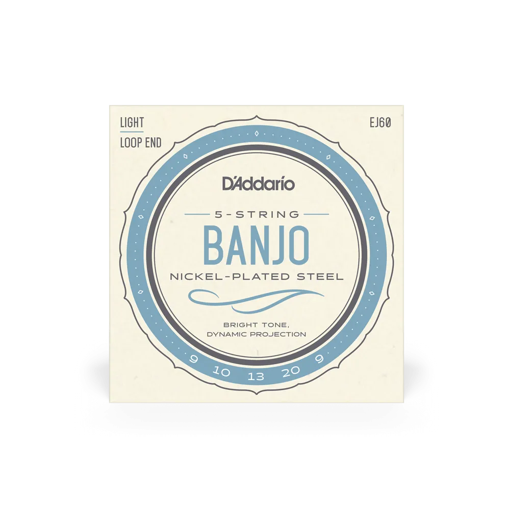 D'Addario 5 String Banjo String Set