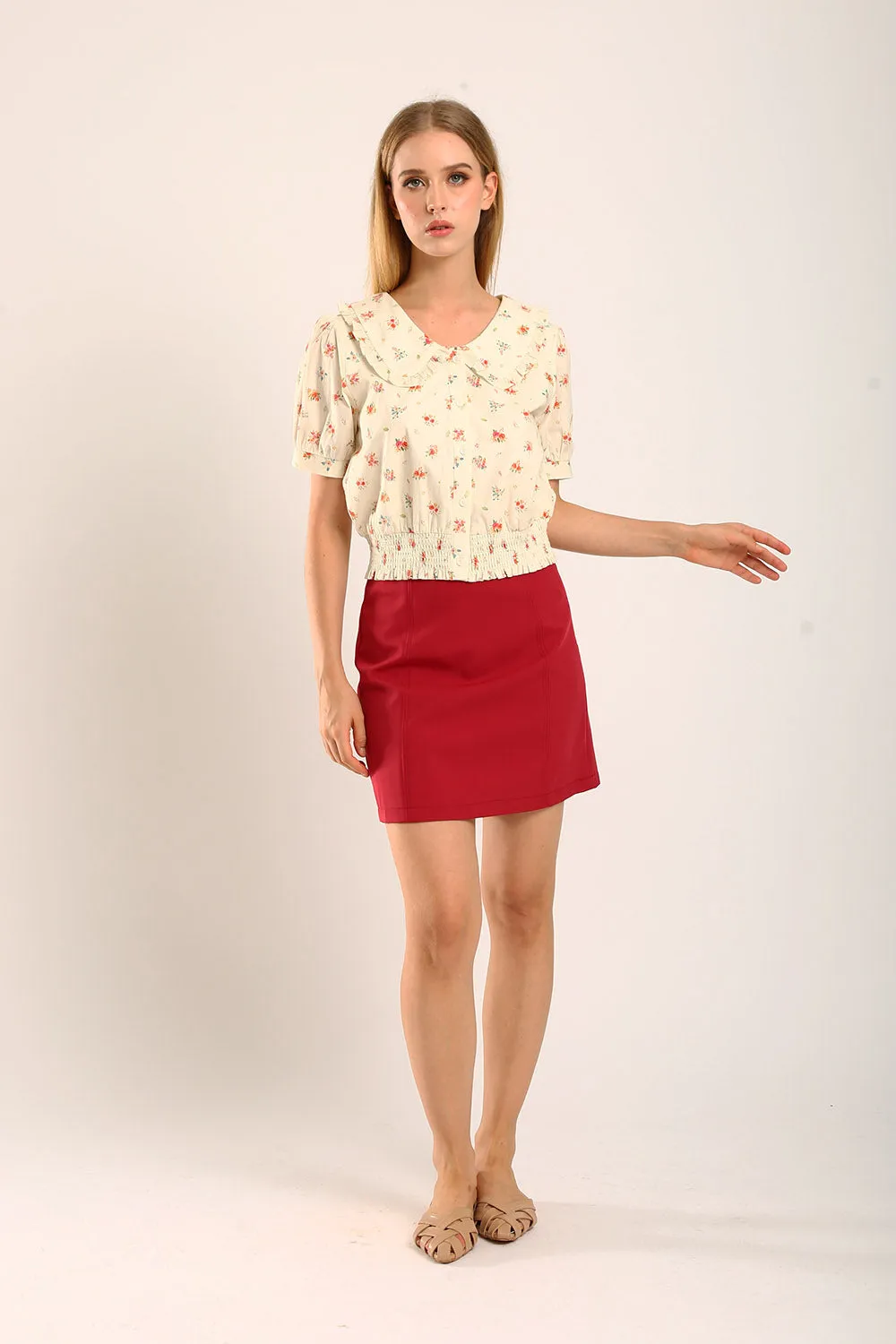 Daniella Top in Apricot
