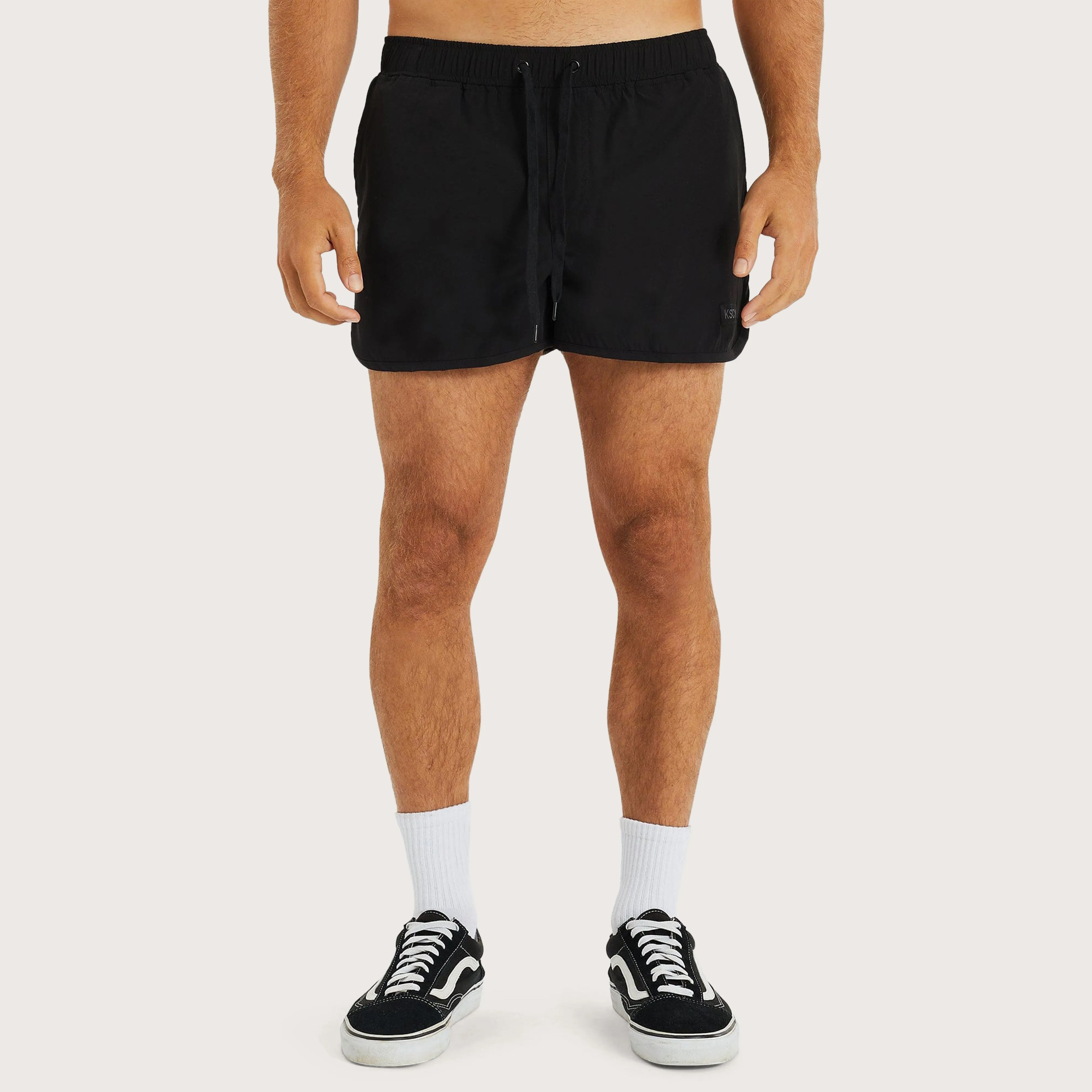 Darkside Runner Shorts Jet Black