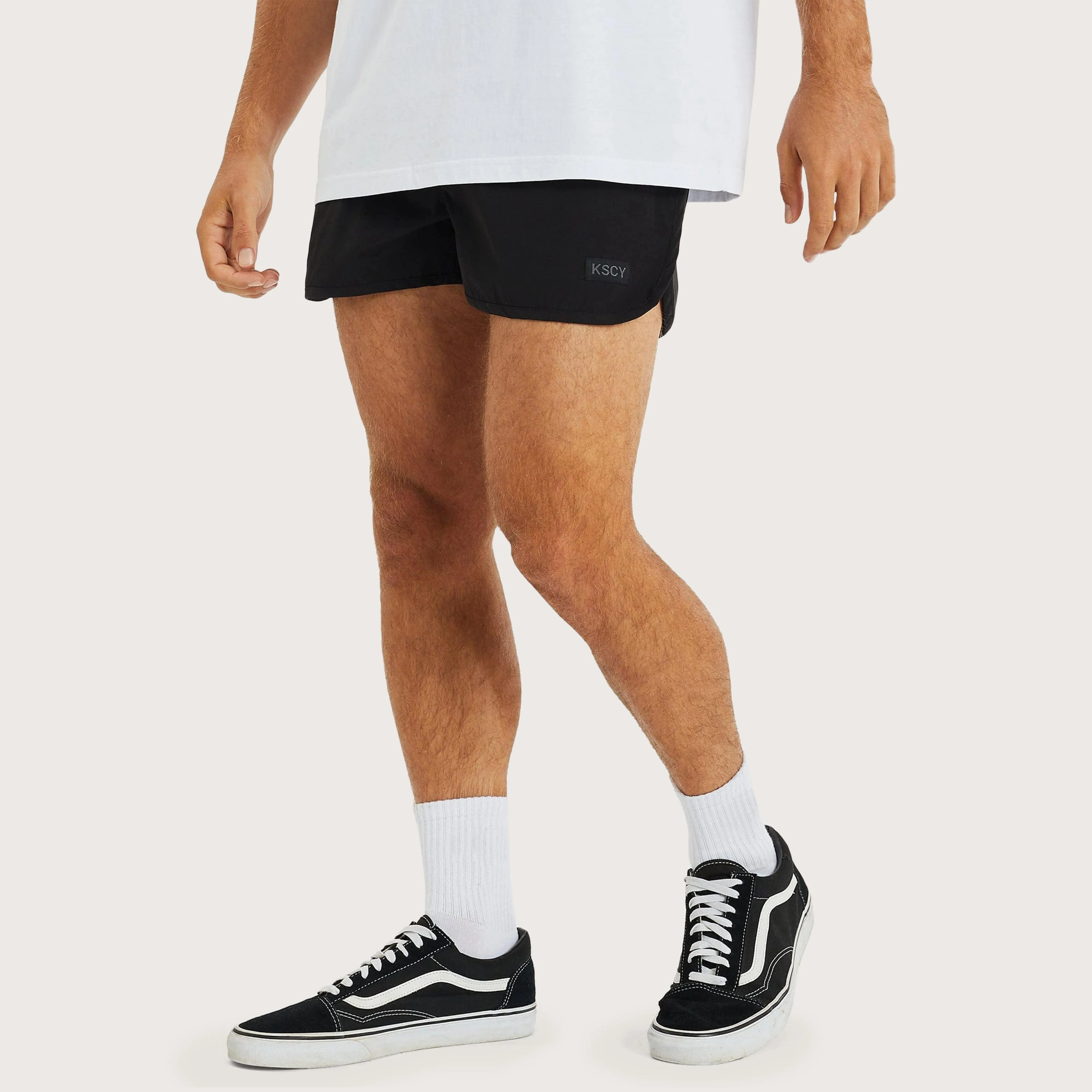 Darkside Runner Shorts Jet Black