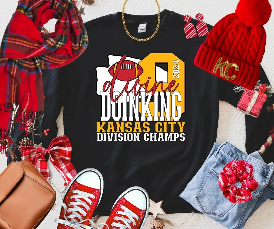 Divine Doinking Black Sweatshirt or Tshirt (FINAL SALE)