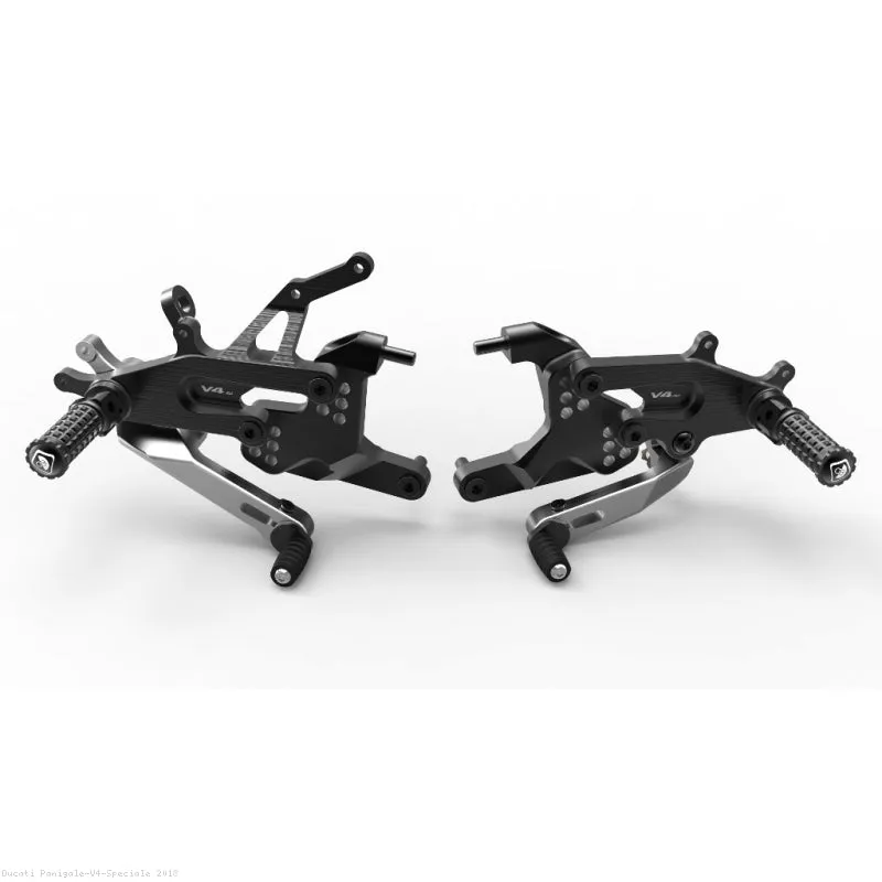 Ducabike Adjustable SBK Rearsets for Ducati Panigale V4
