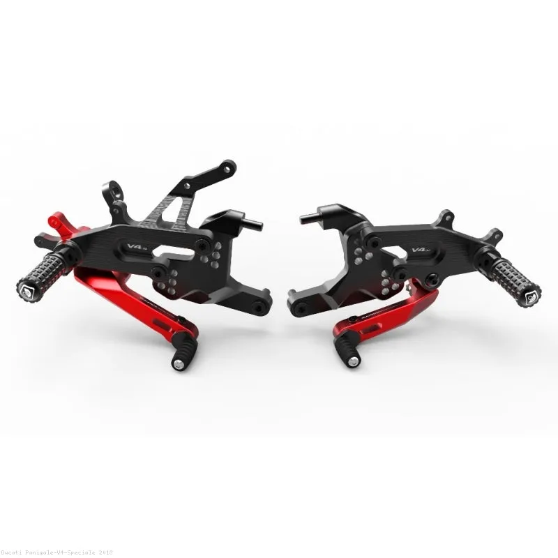 Ducabike Adjustable SBK Rearsets for Ducati Panigale V4