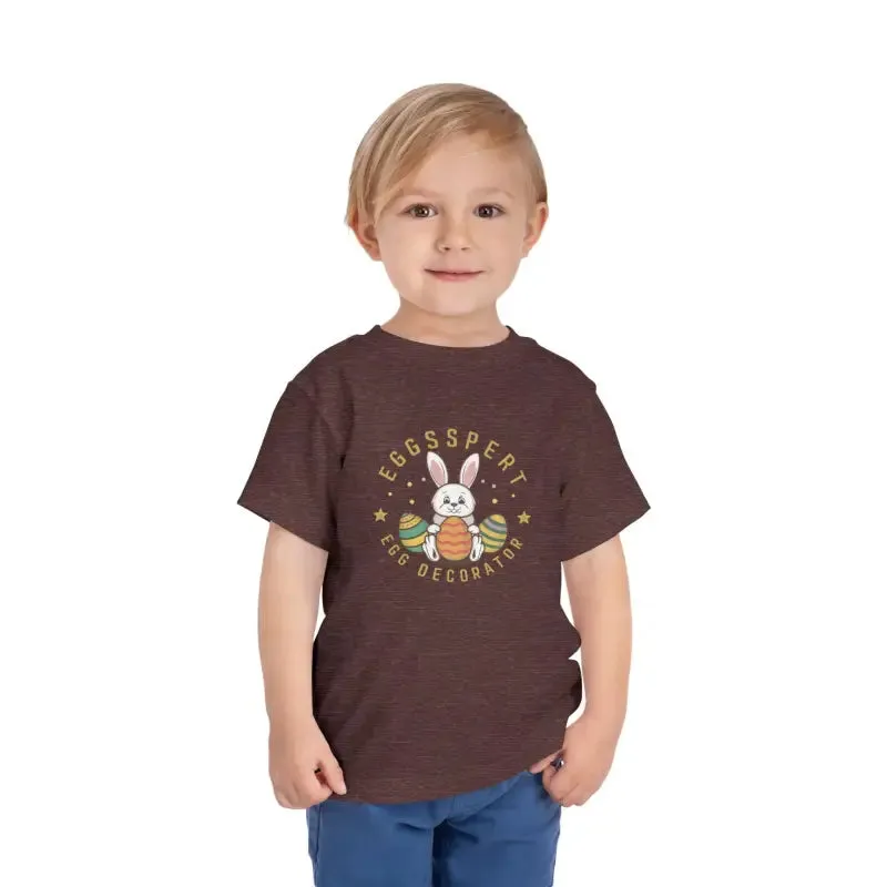 Eggspert Toddler Tee for Young Egg Decorators