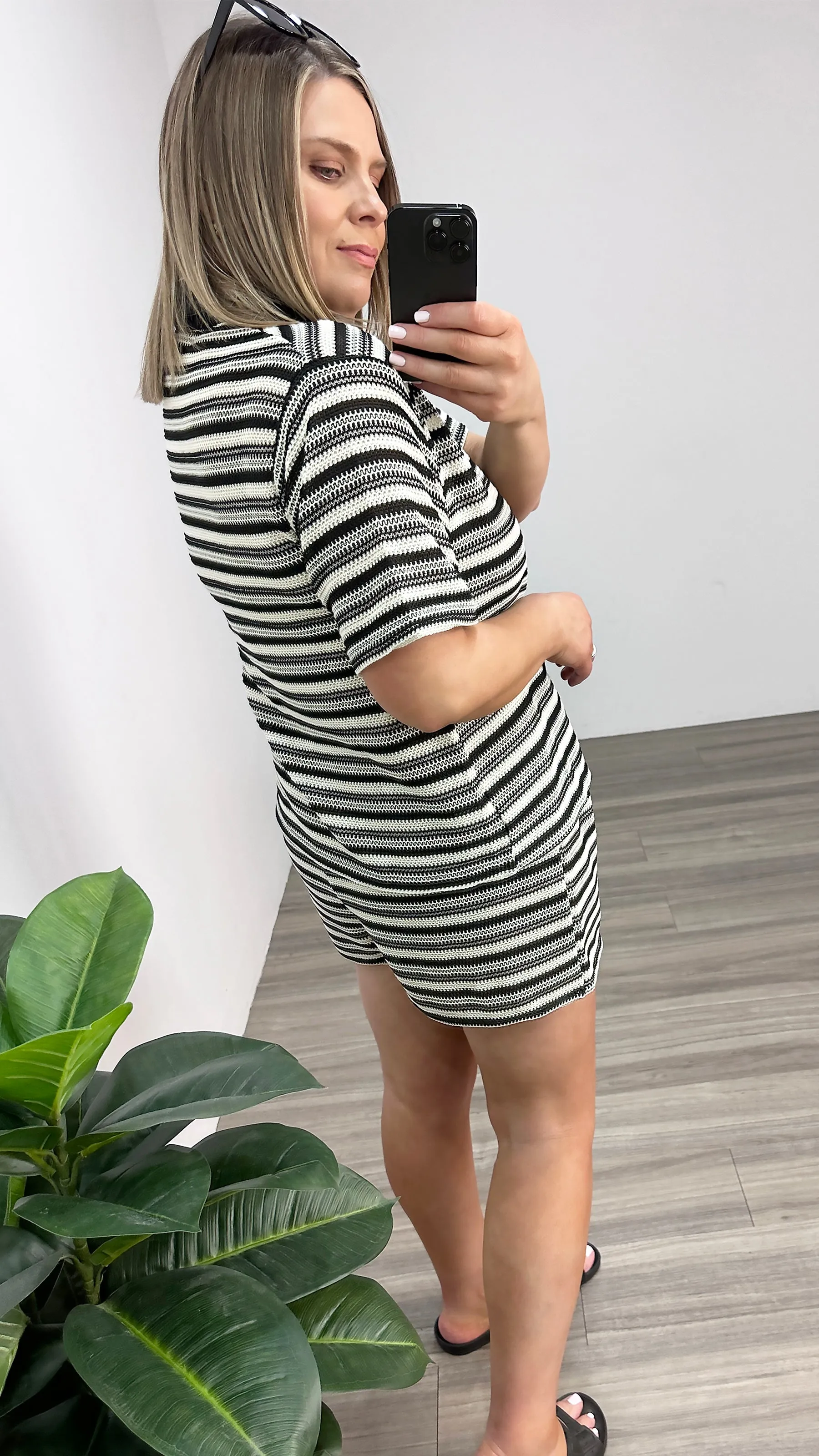 Eleni Knitted Short Set