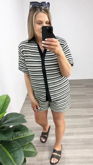 Eleni Knitted Short Set