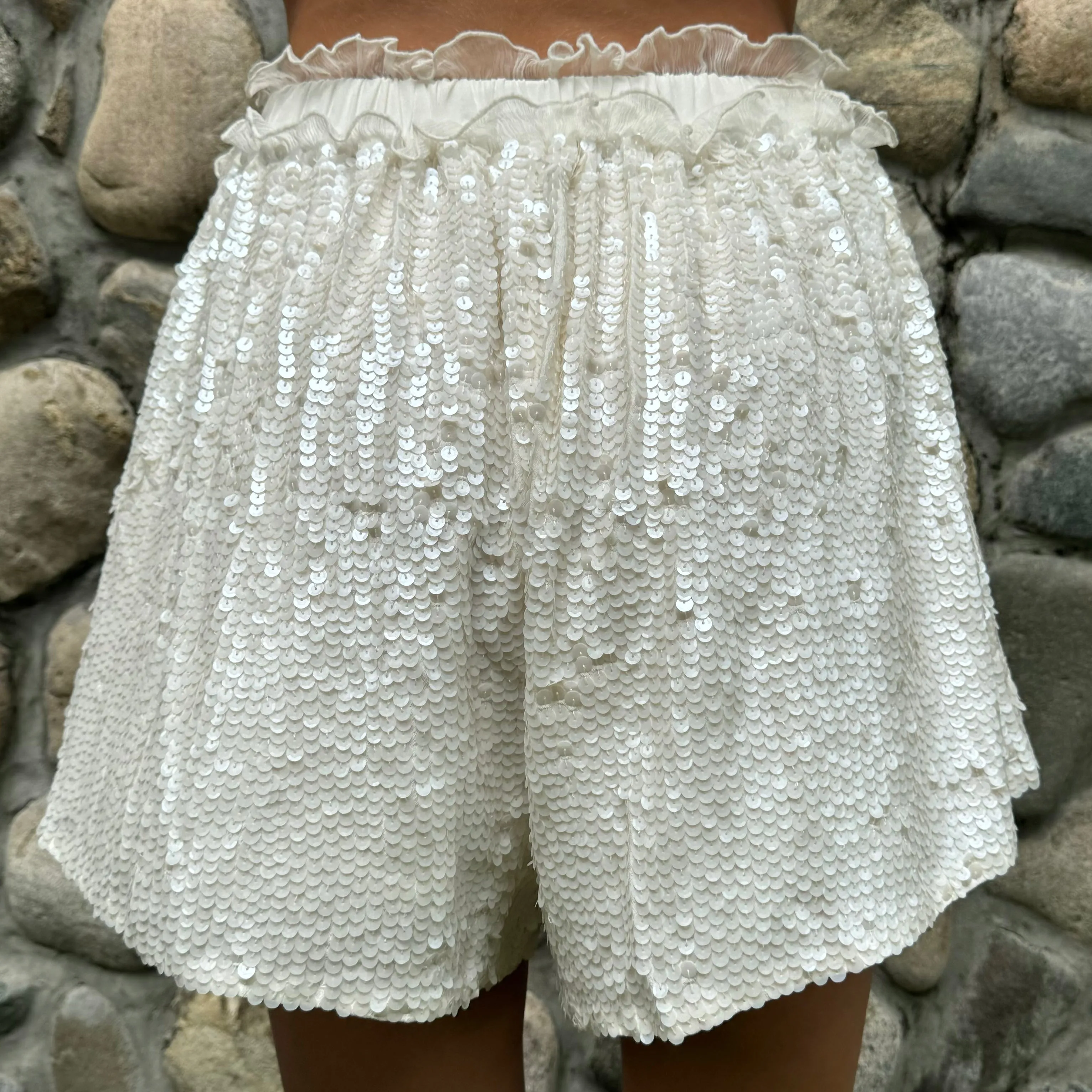 Elila Amara Sequin Shorts