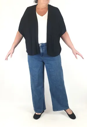 Elk black cardigan one size