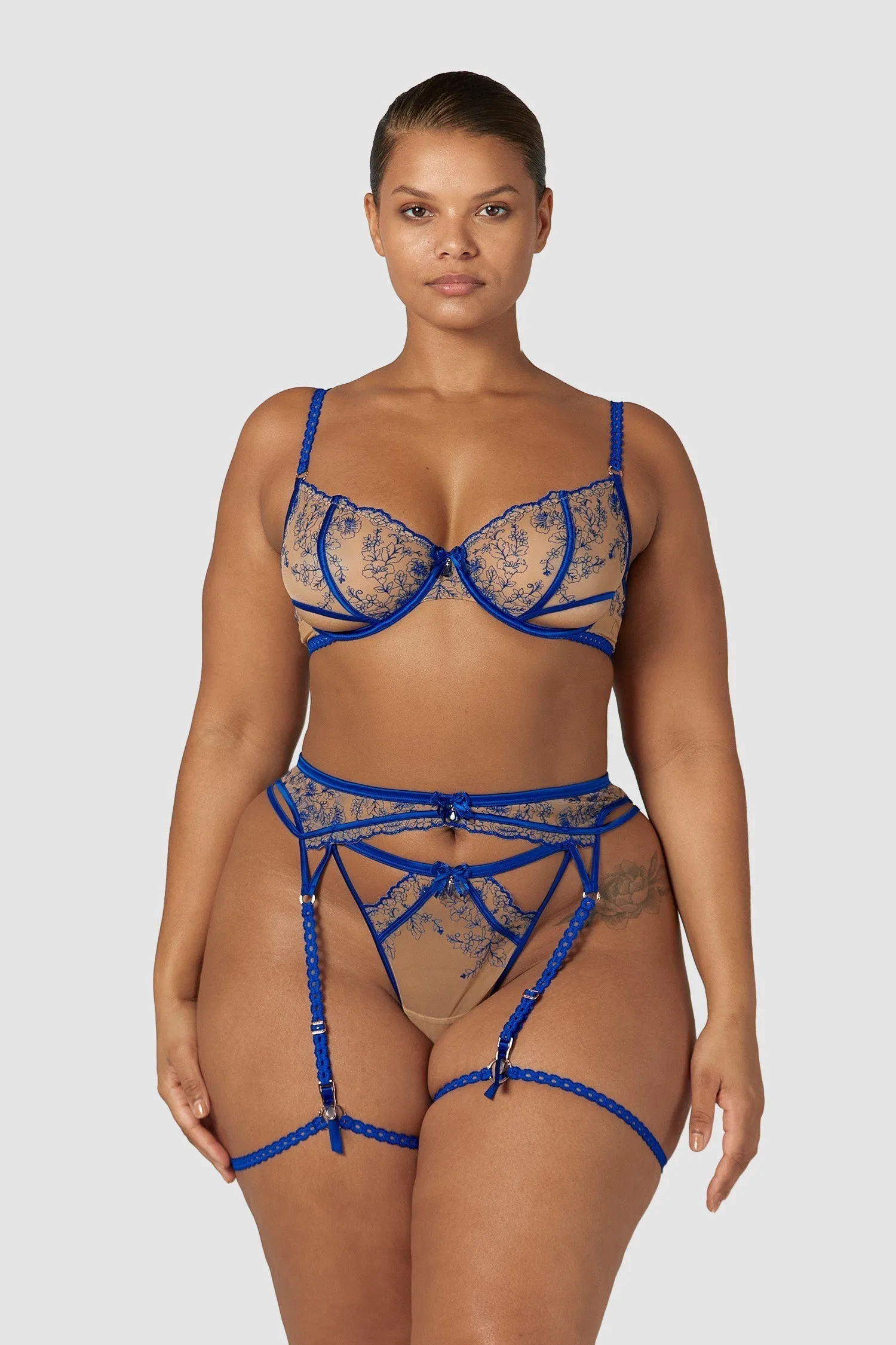 Emilia Intimates Soutien-Gorge (Ensemble) - Bleu