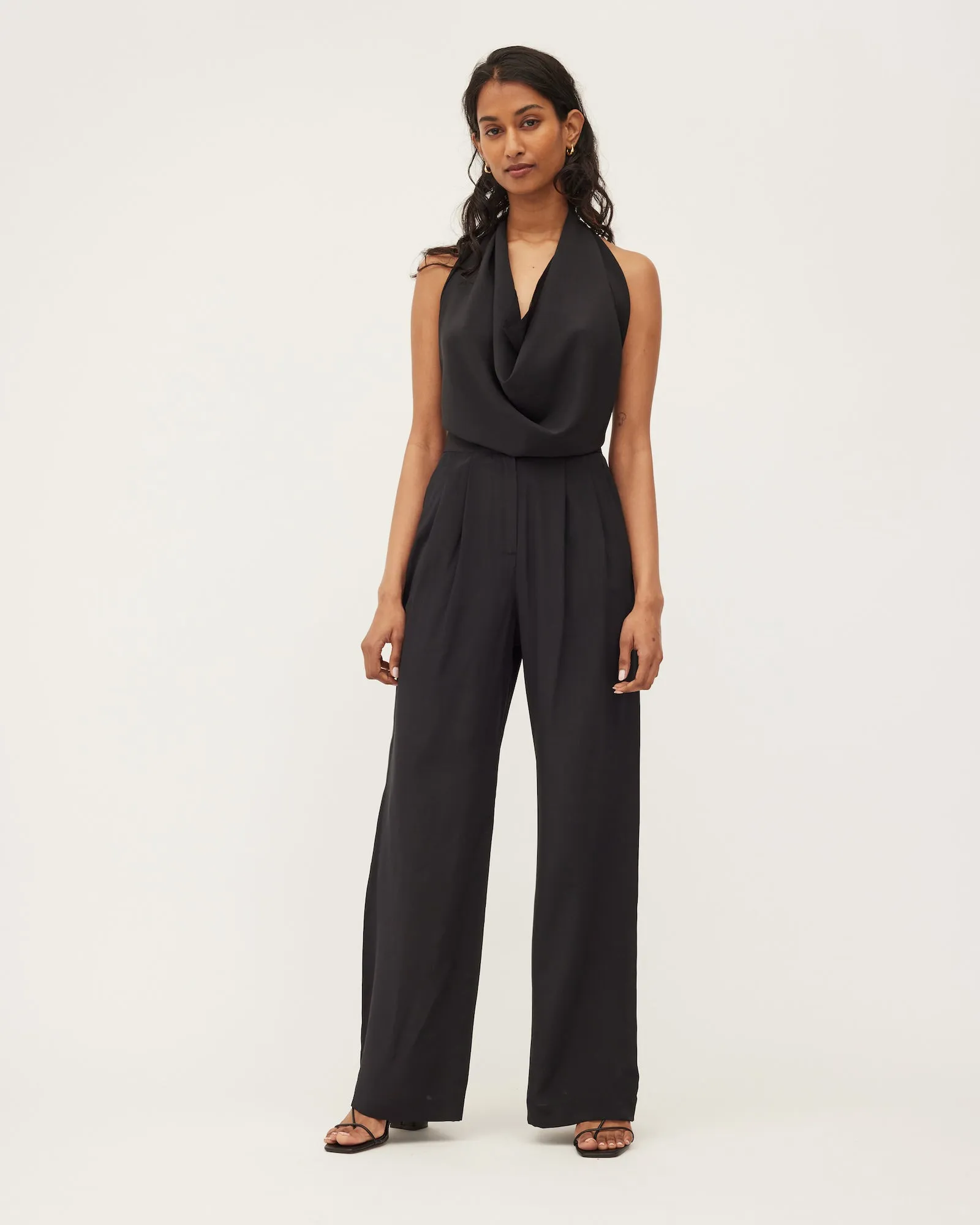 EMMA HALTER | BLACK PURE SILK