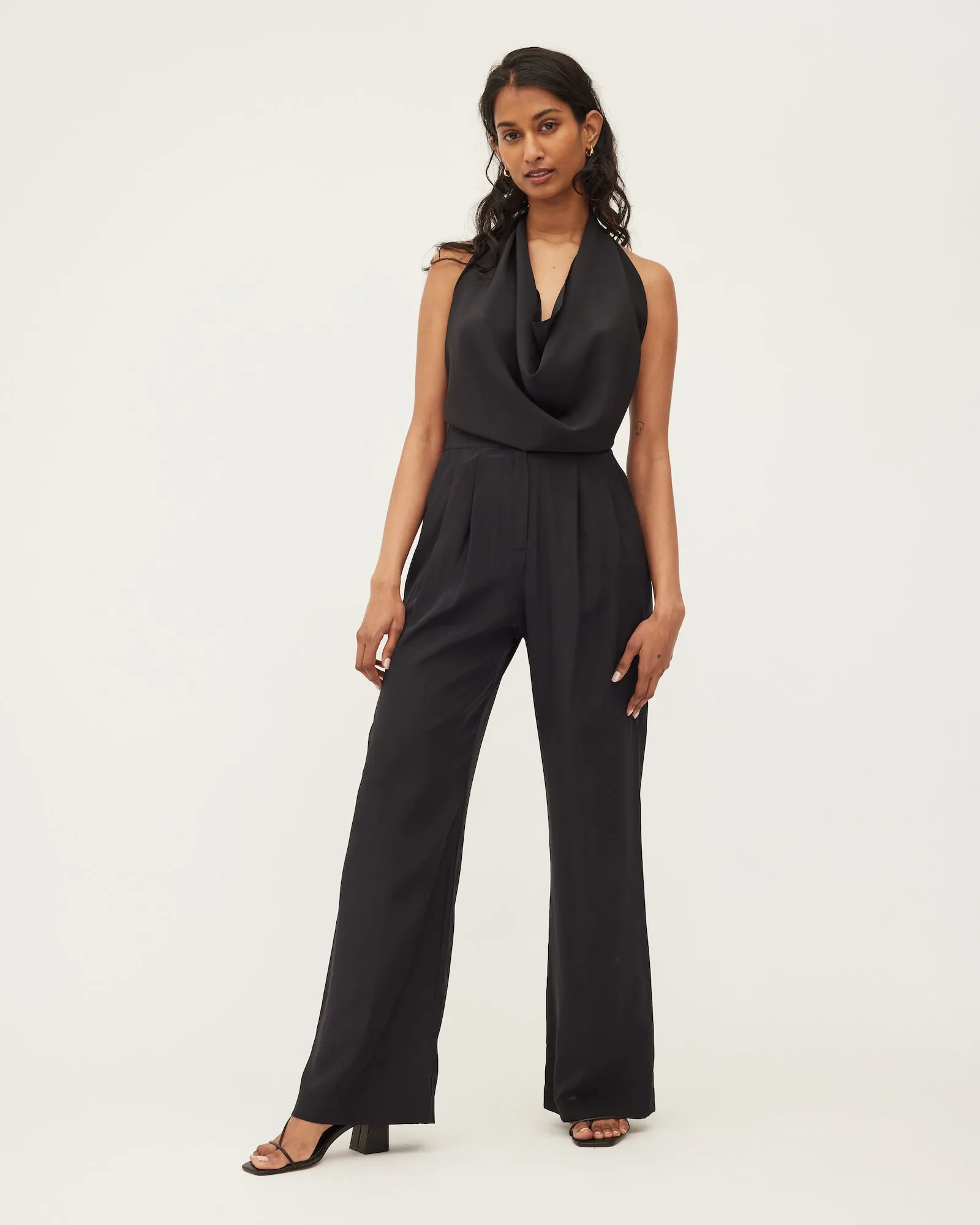 EMMA HALTER | BLACK PURE SILK