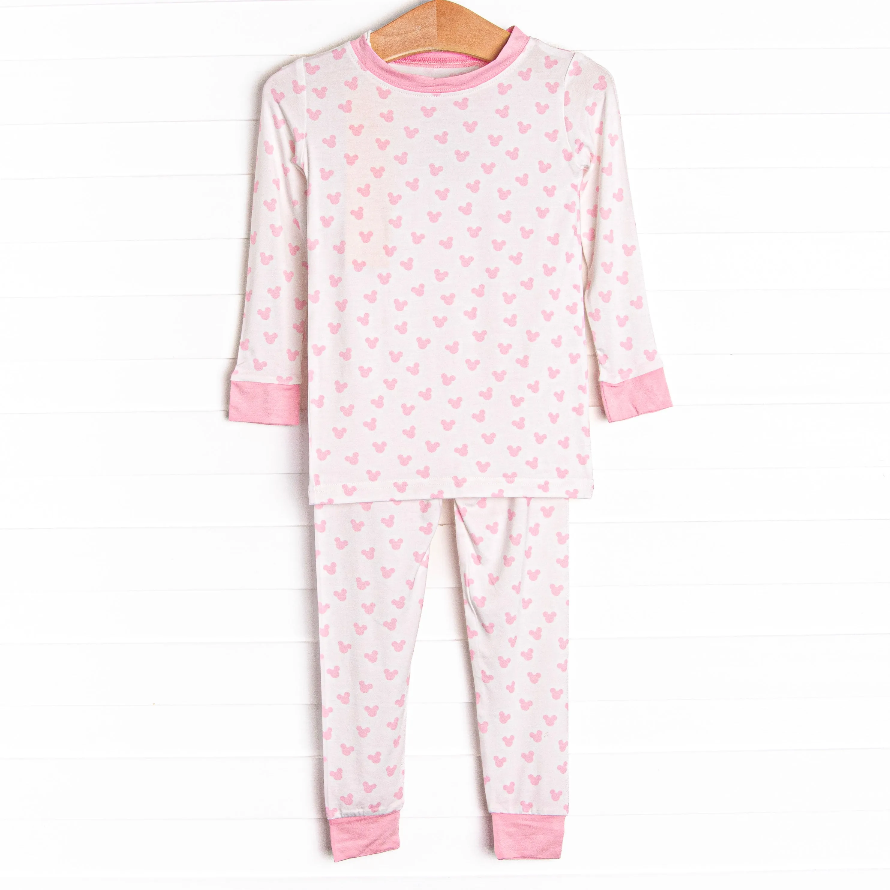Enchanted Dreams Bamboo Pajama Set, Pink