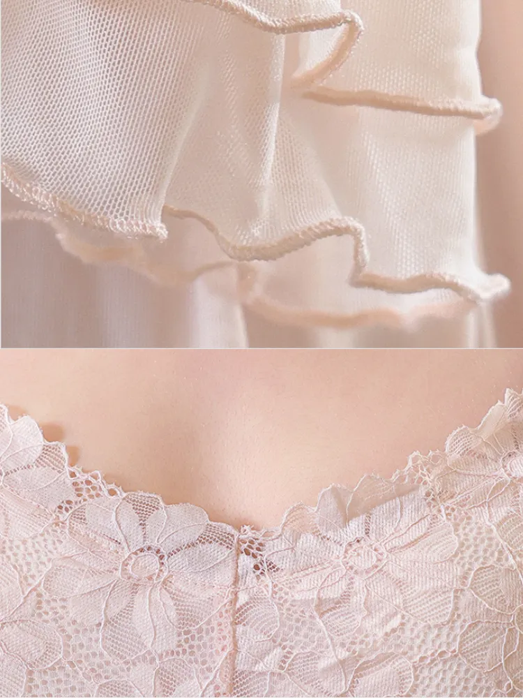 Enchanted Rose Lace Nightgown