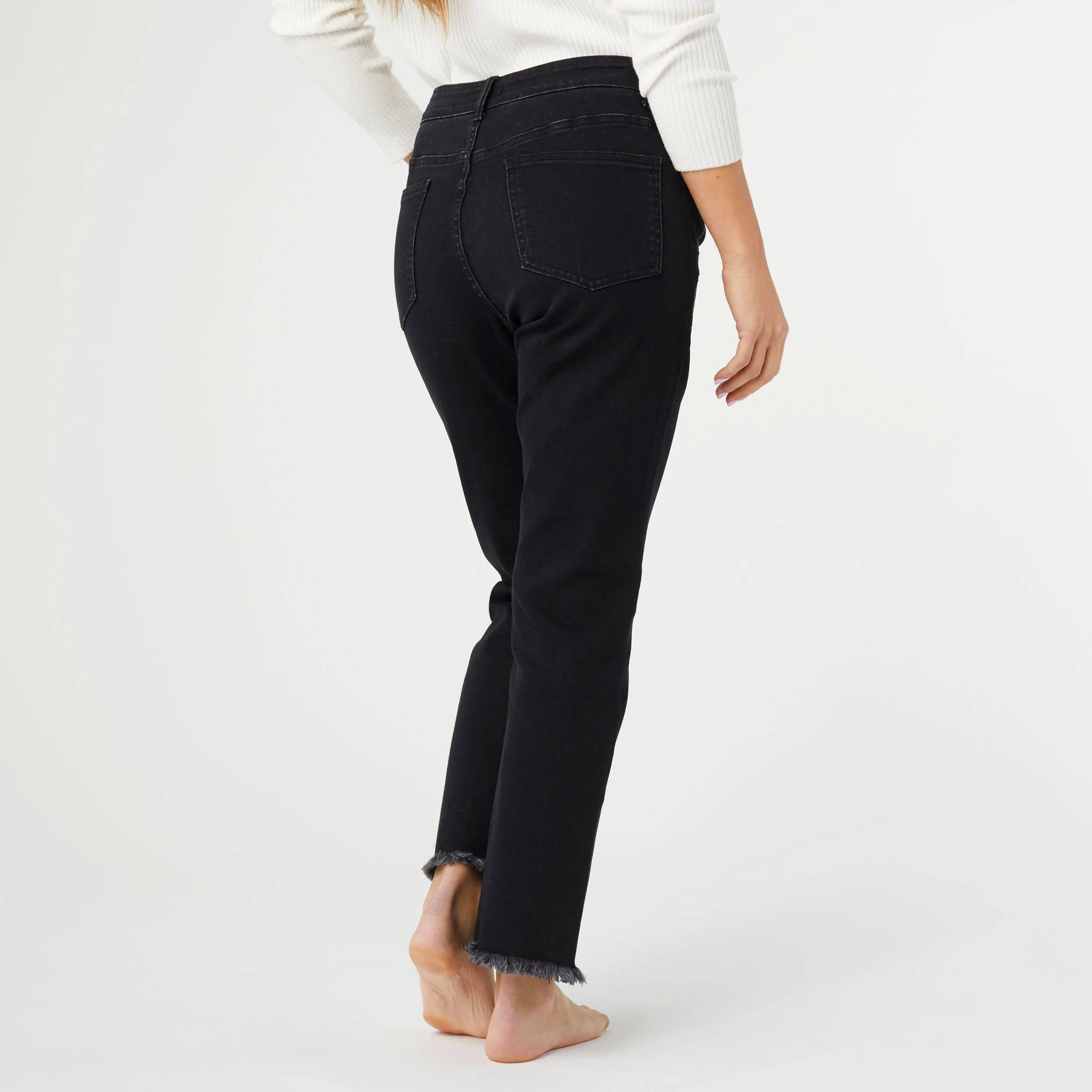 EverStretch Straight Ankle with Raw Bottom