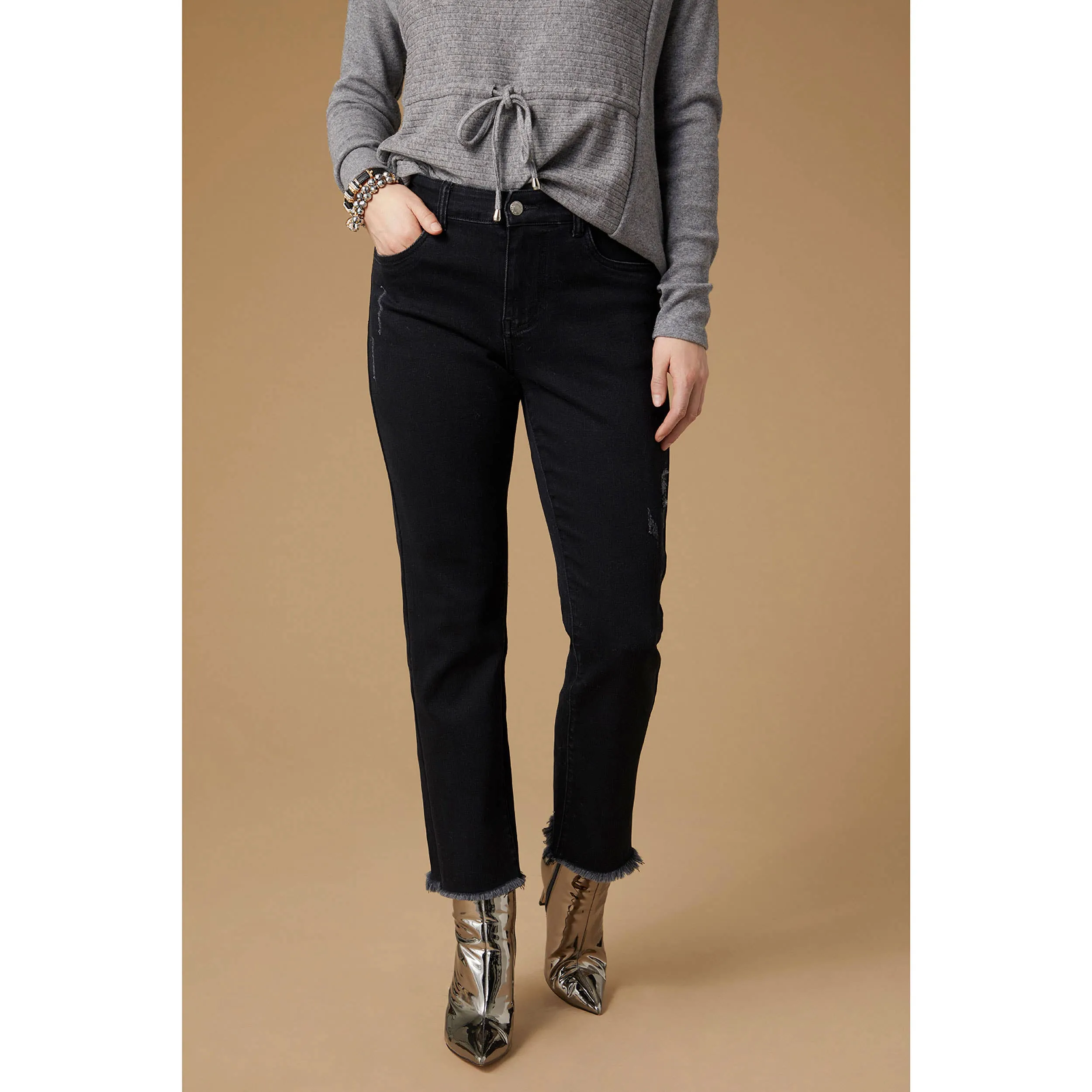 EverStretch Straight Ankle with Raw Bottom
