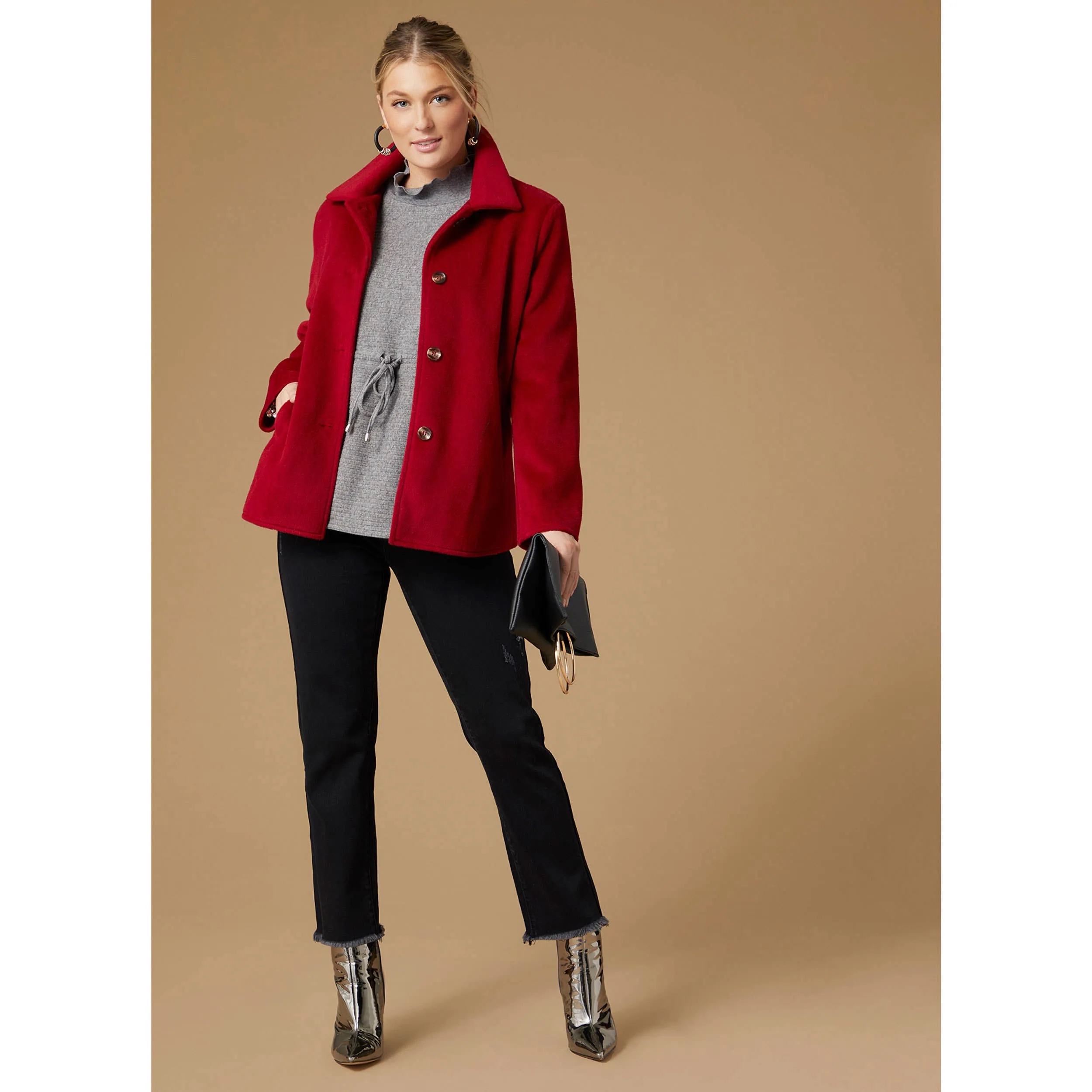 EverStretch Straight Ankle with Raw Bottom