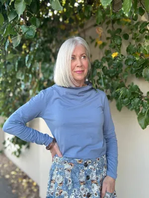 Evie Top - Blue