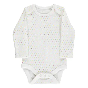 First Kisses organic long-sleeved bodysuit