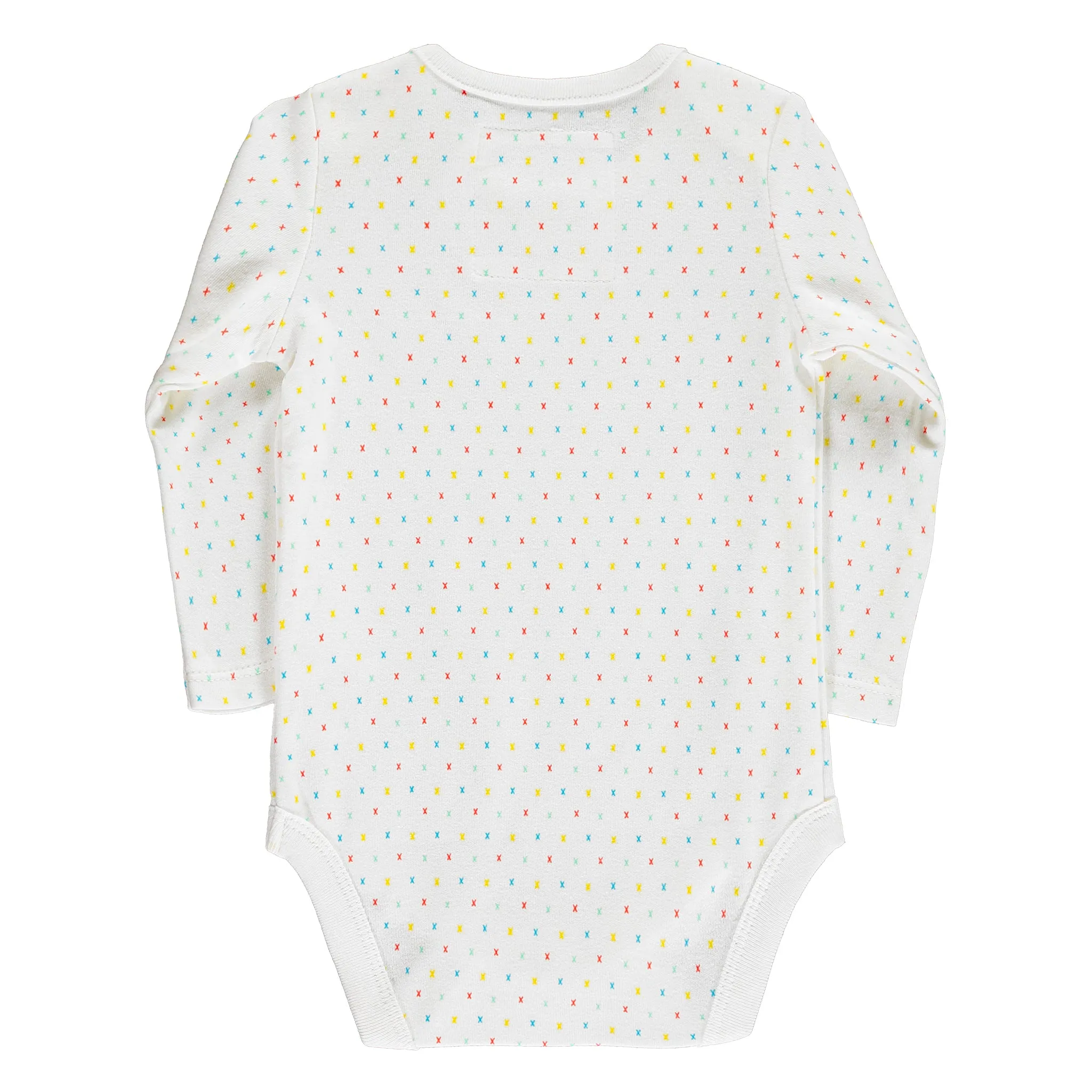 First Kisses organic long-sleeved bodysuit