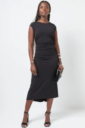 Fit And Flare Dress Black