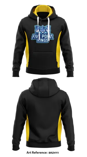 Five Point Kings Store 1  Core Men's Hooded Performance Sweatshirt - Brzhyv