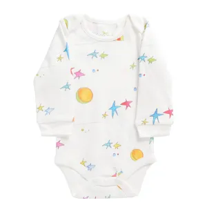 Flying Edna x From Babies with Love all over print organic bodysuit