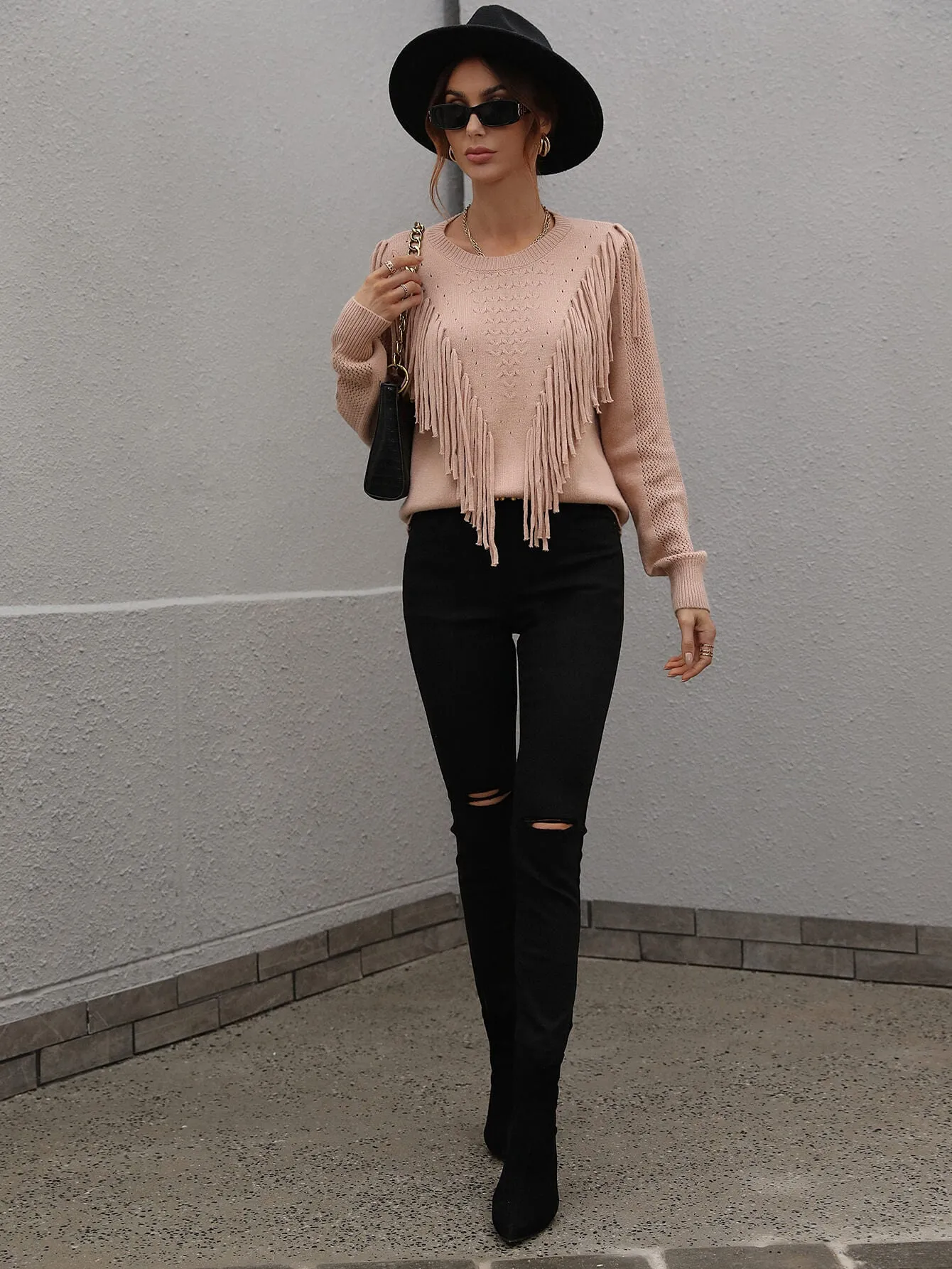 Forest Adventures Knit Top - Neutral