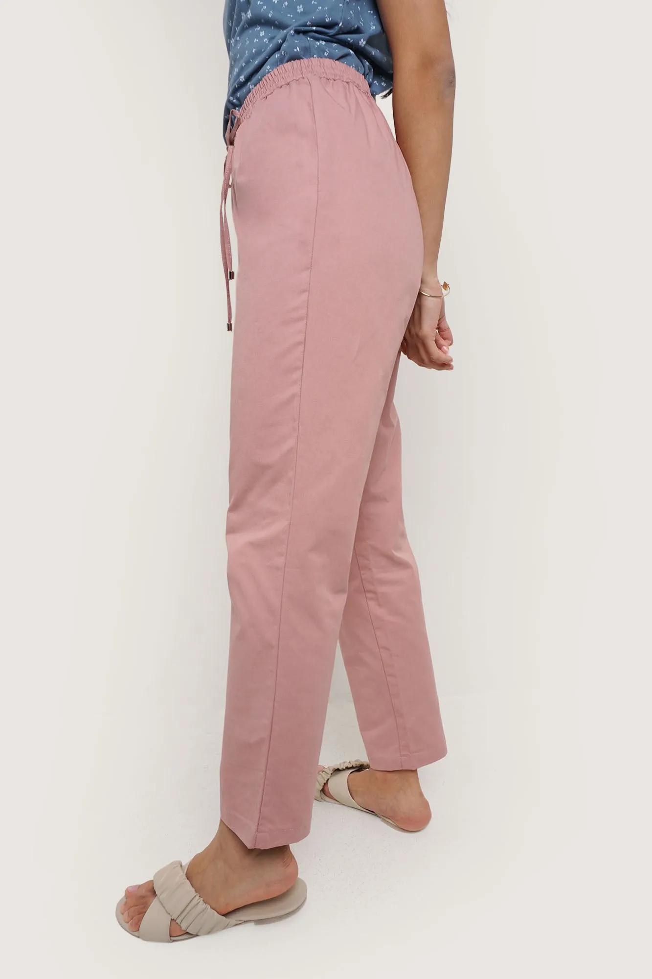 Full Length Drawstring Cozy Pants