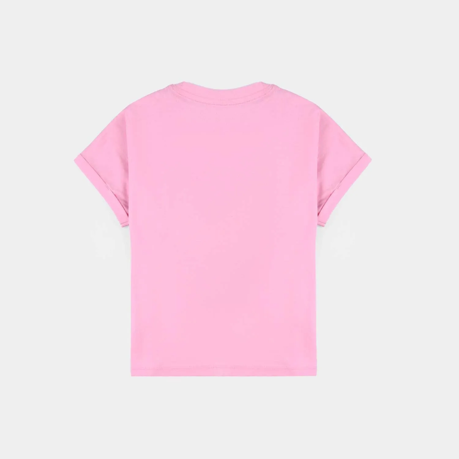 Girls Cotton Jersey T-Shirt Always With Love-Prism Pink