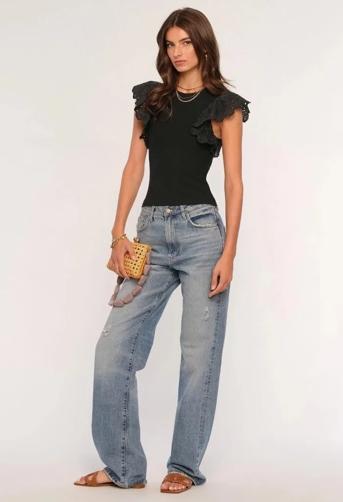 Greta Top-Black