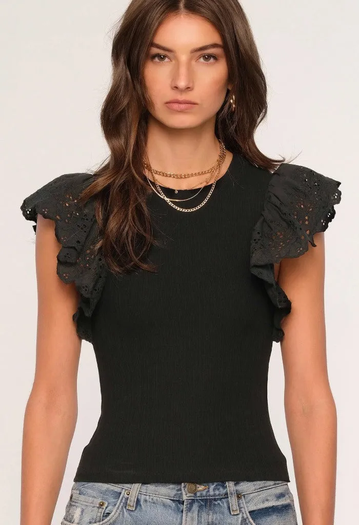 Greta Top-Black