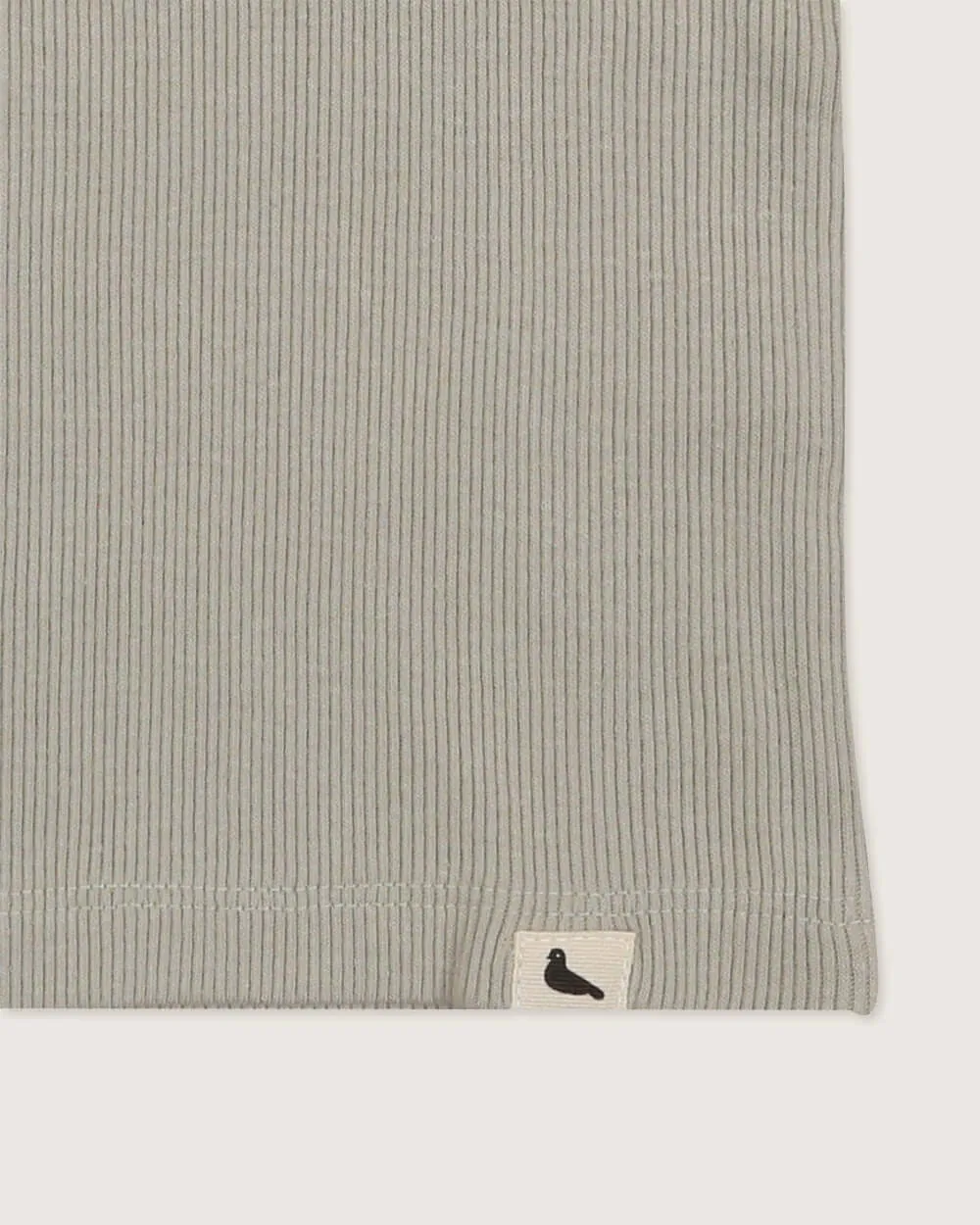 Grey Bear Face Print Top