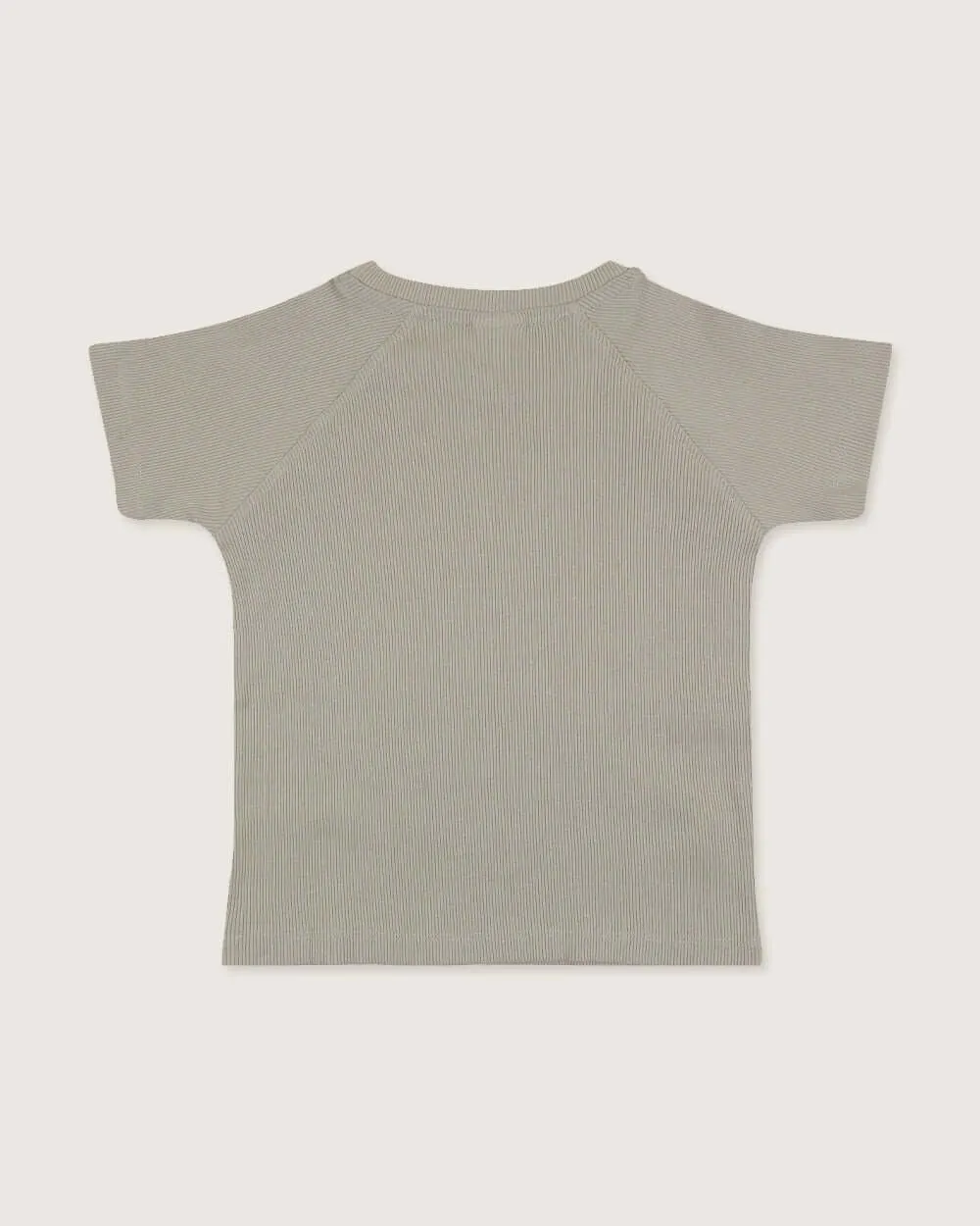 Grey Bear Face Print Top