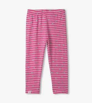 Hatley Baby & Toddler Girls Little Hearts Stretch Bamboo Leggings