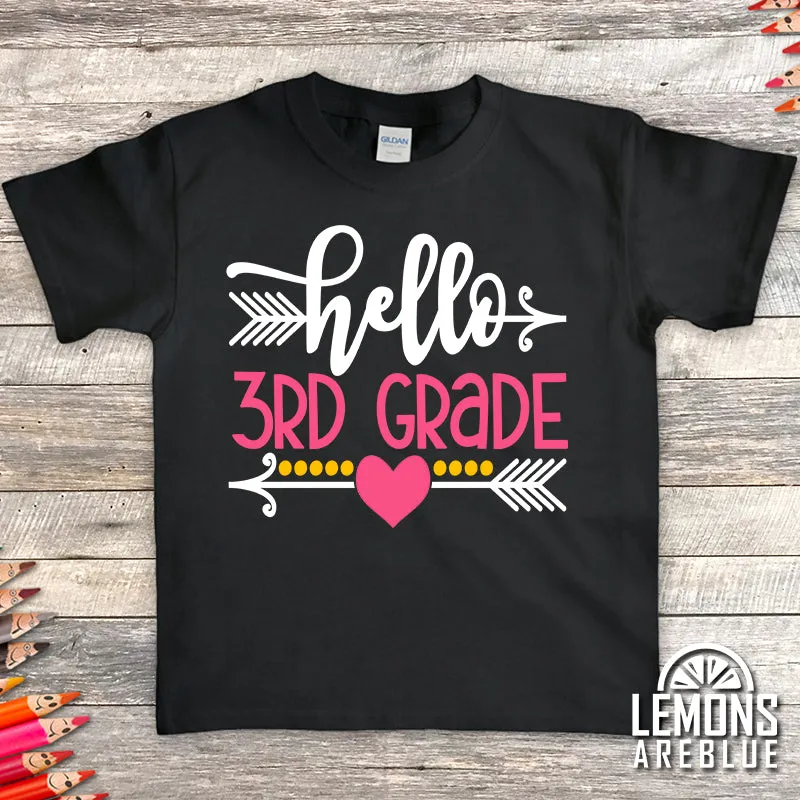 Hello School Premium Youth Tees