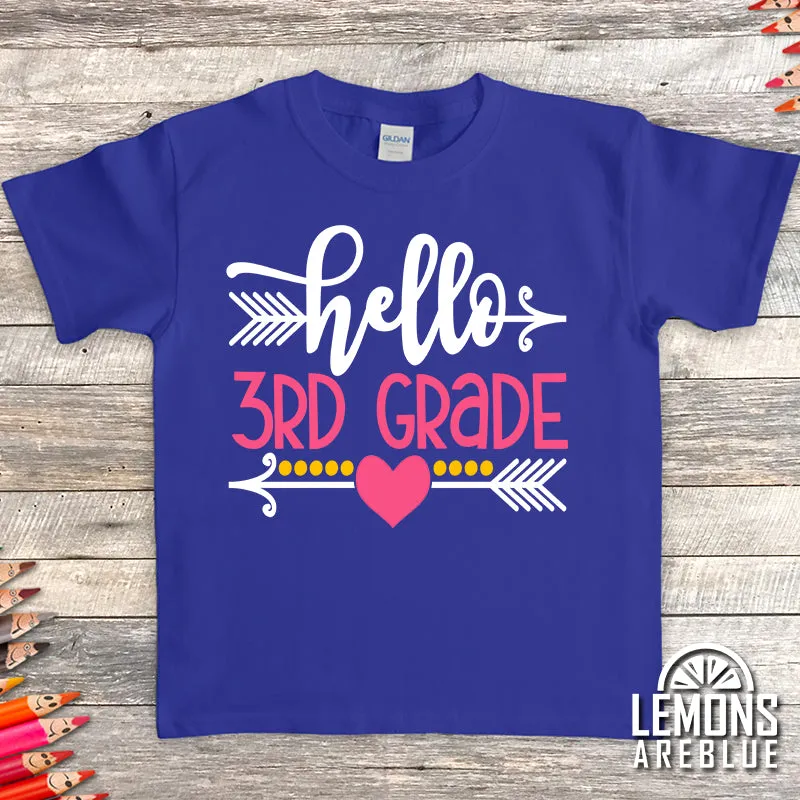 Hello School Premium Youth Tees