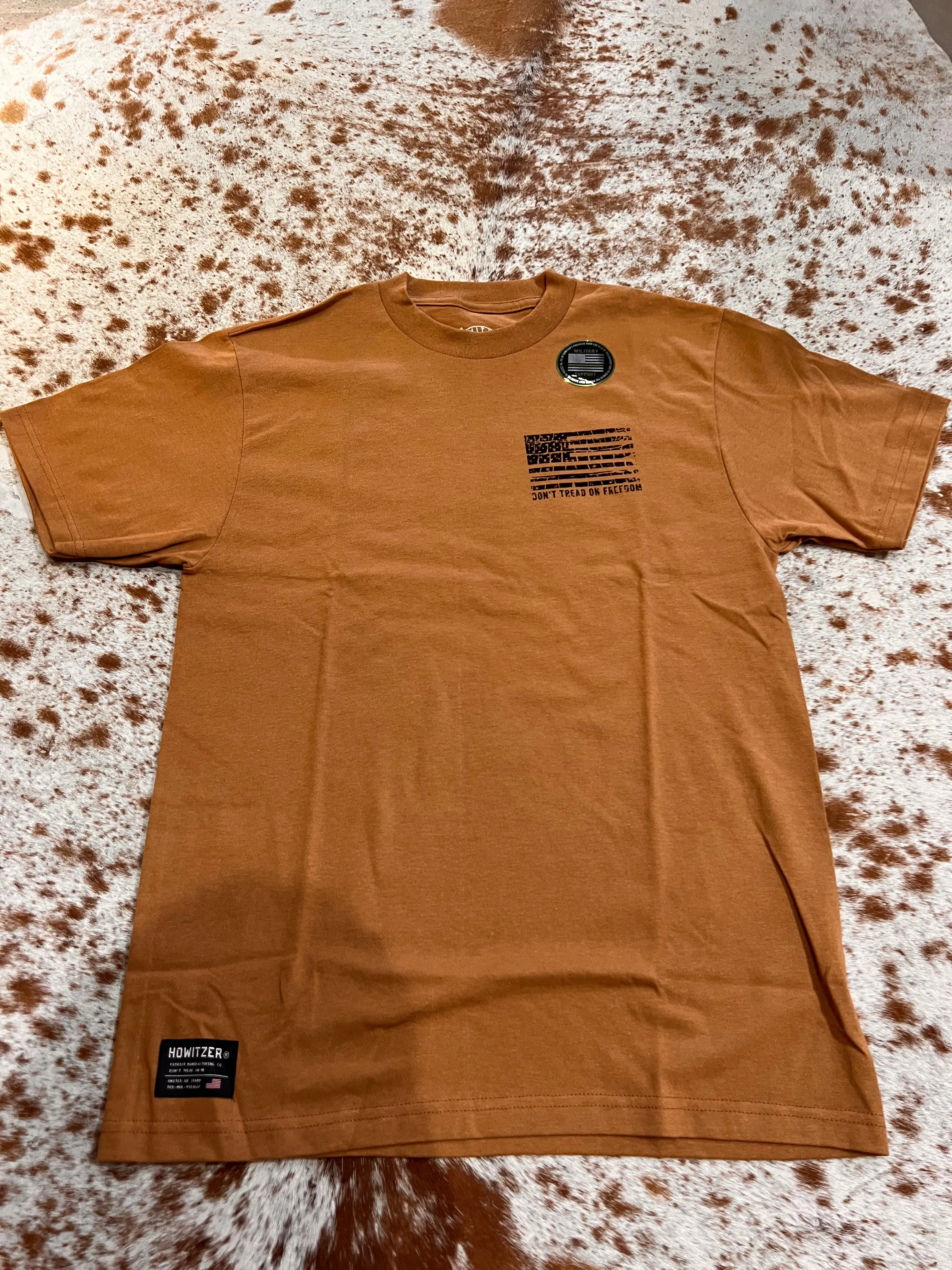 Howitzer Freedom Defend Brown Sugar S/S Tee