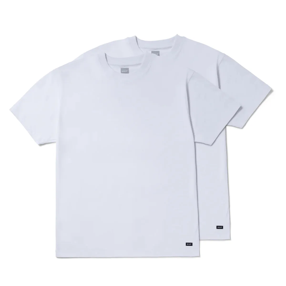 Huf - Set 2 Pack Tee White