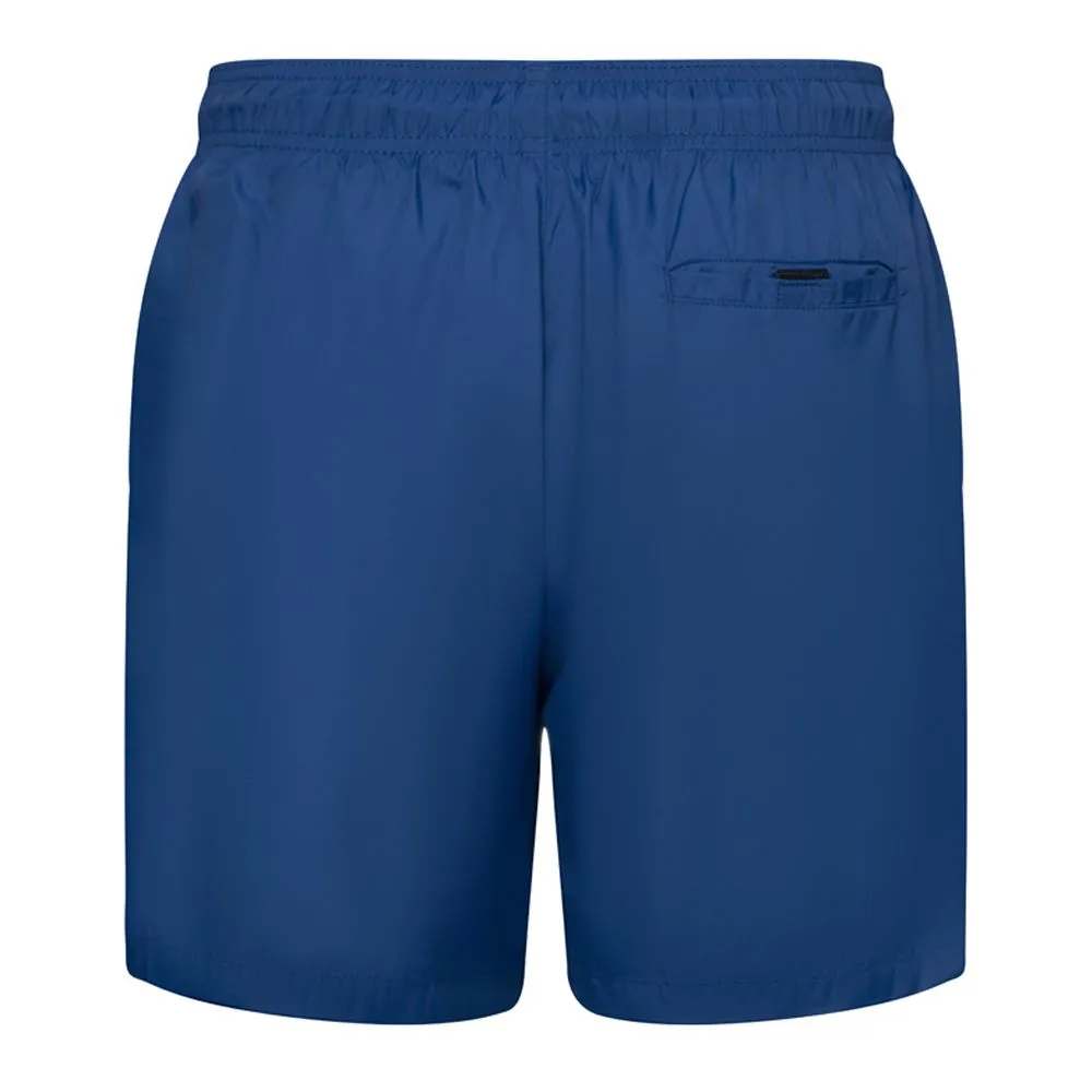 HUGO BOSS T SHIRT & SWIM SHORTS SET (White/Blue)