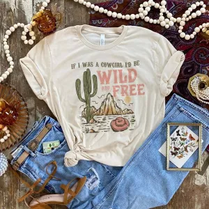 IF I WAS A COWGIRL GRAPHIC TEE / STUFFOLOGY BOUTIQUE
