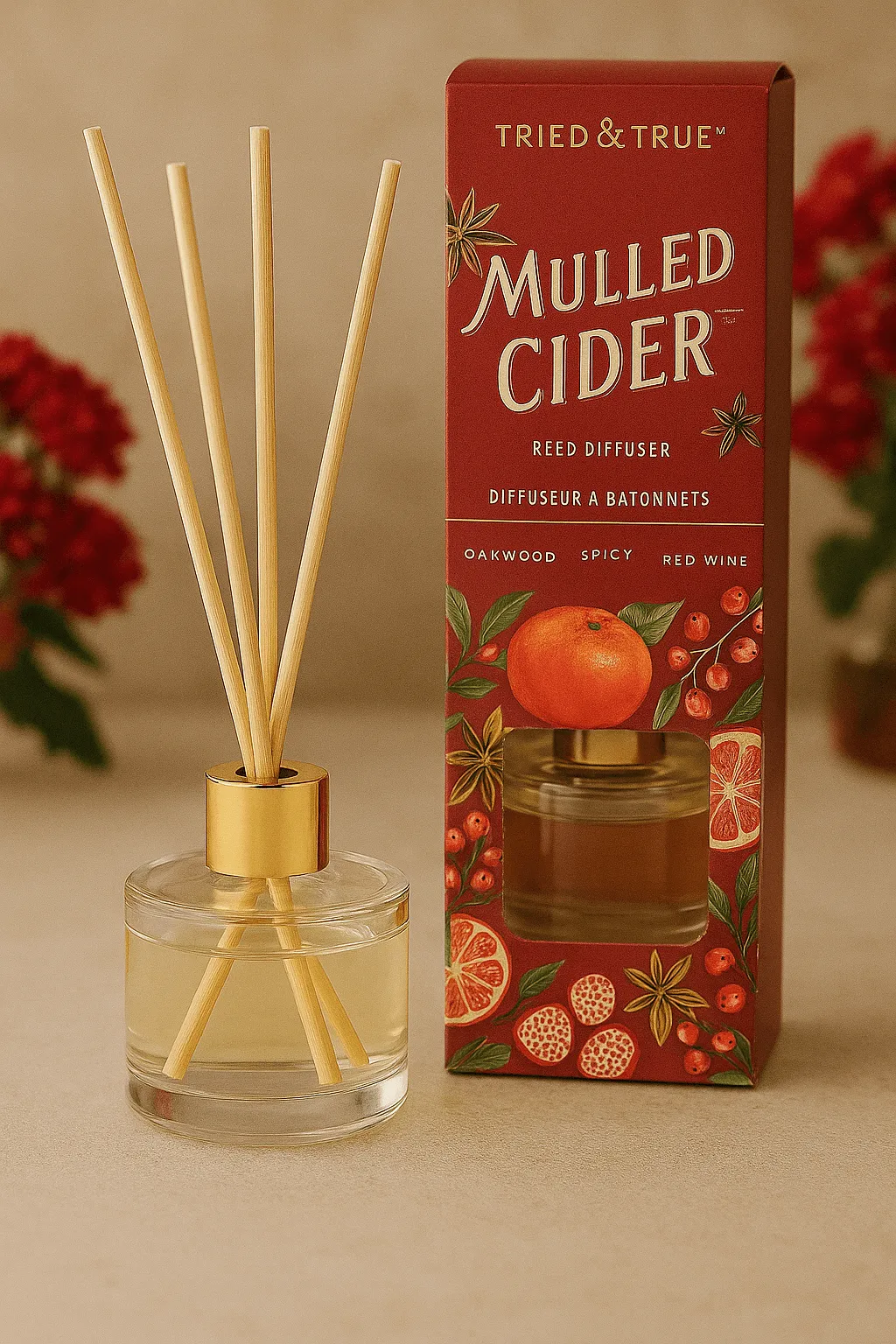 Illume Tried & True Mulled Cider Diffuser 3 Fl Oz