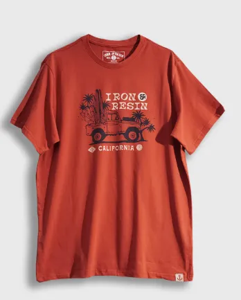 Iron and Resin 4x4 Tee - Copper