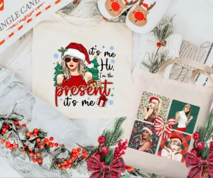 It's Me, I'm The Present NATURAL Tee (FINAL SALE)
