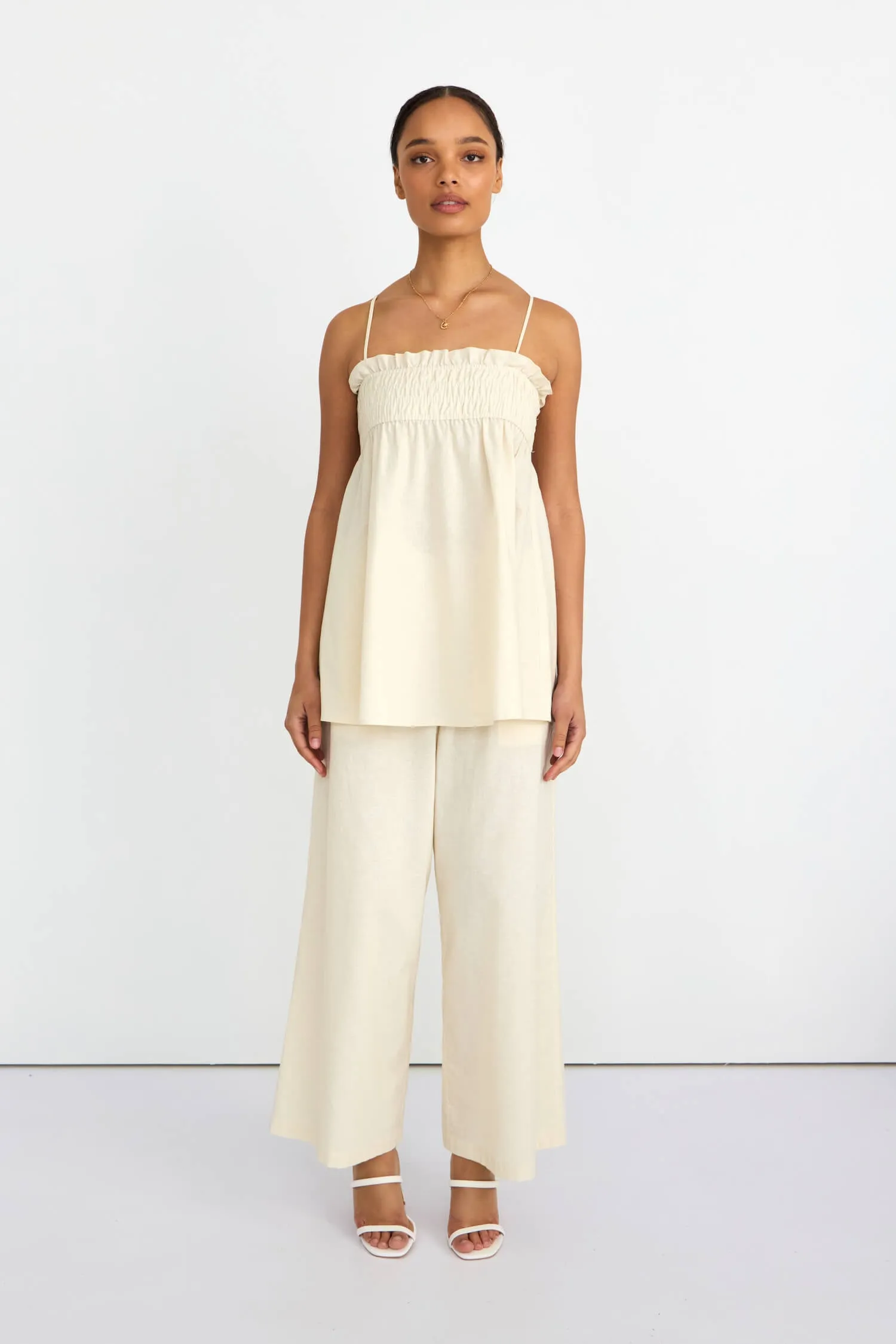 Ivory Cloud Camisole