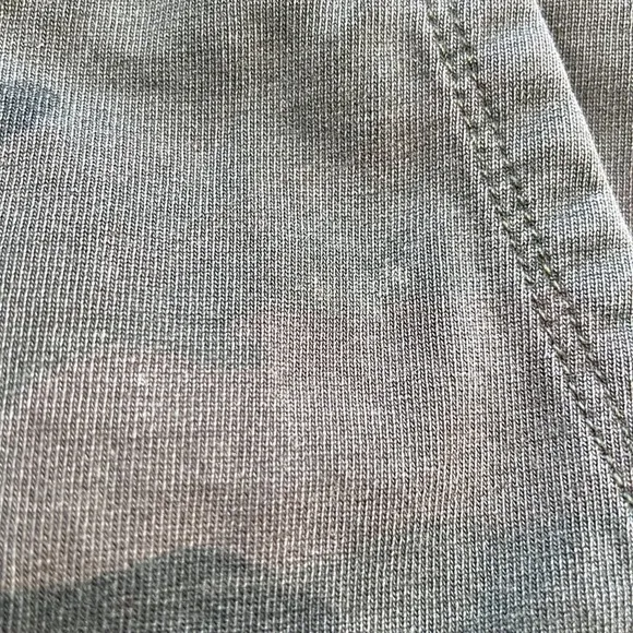 James Perse Cotton Tie Waist Camo Print Shorts Size 0